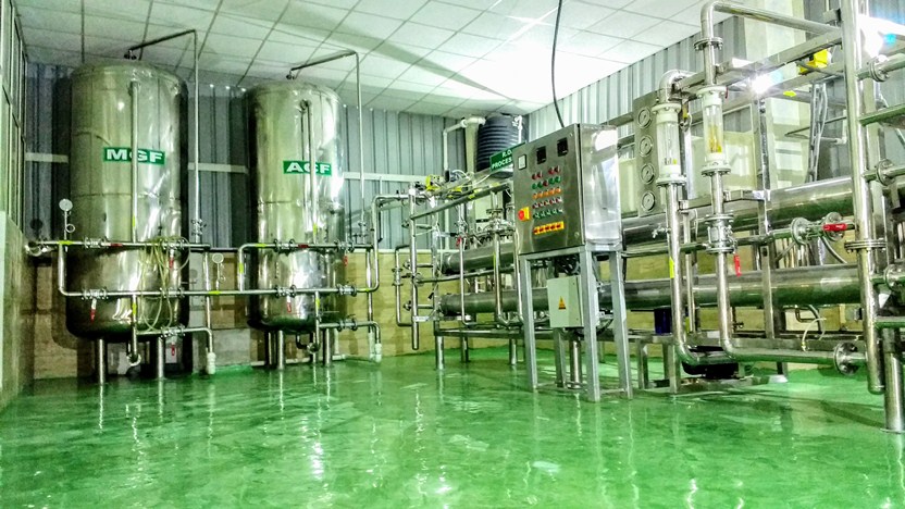 طراحی نقشه کارخانه آبمعدنی